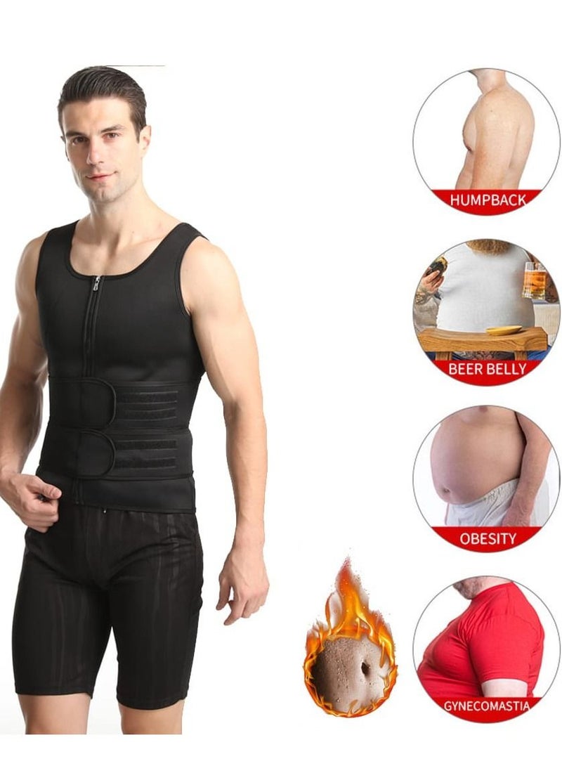 Generic Neoprene Sauna Heat Vest for Men and Women Burn Belly Fat - Image 4