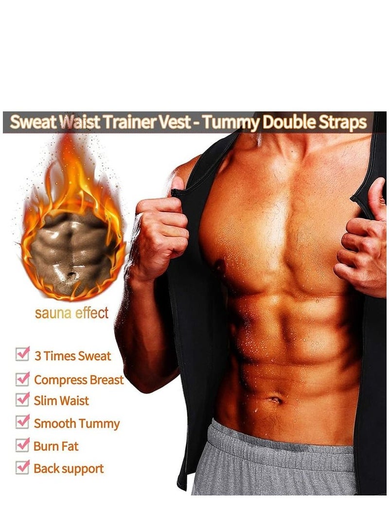 Generic Neoprene Sauna Heat Vest for Men and Women Burn Belly Fat - Image 2