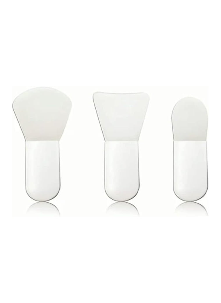 MIRFA 3 Pcs Silicone Face Mask Applicator Mini Brushes  - Image 1