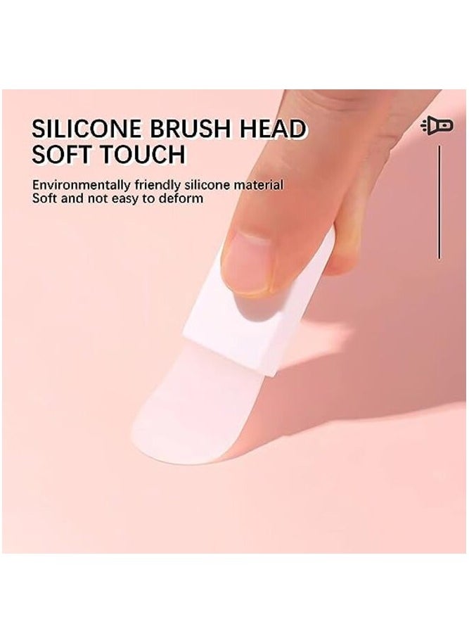 MIRFA 3 Pcs Silicone Face Mask Applicator Mini Brushes  - Image 3