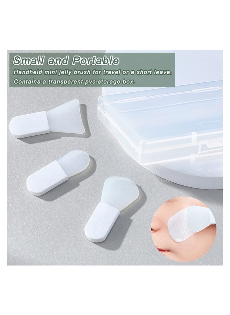 3 Pcs Silicone Face Mask Applicator Mini Brushes