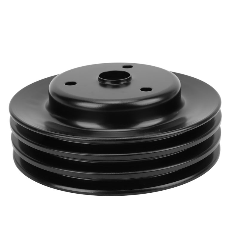 LWP Long Water Pump V Belt Pulley Crankshaft Pulley Replacement for Chevy SBC 262 350 400 Engine - Image 1