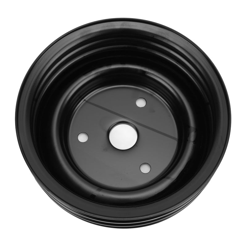 LWP Long Water Pump V Belt Pulley Crankshaft Pulley Replacement for Chevy SBC 262 350 400 Engine - Image 2