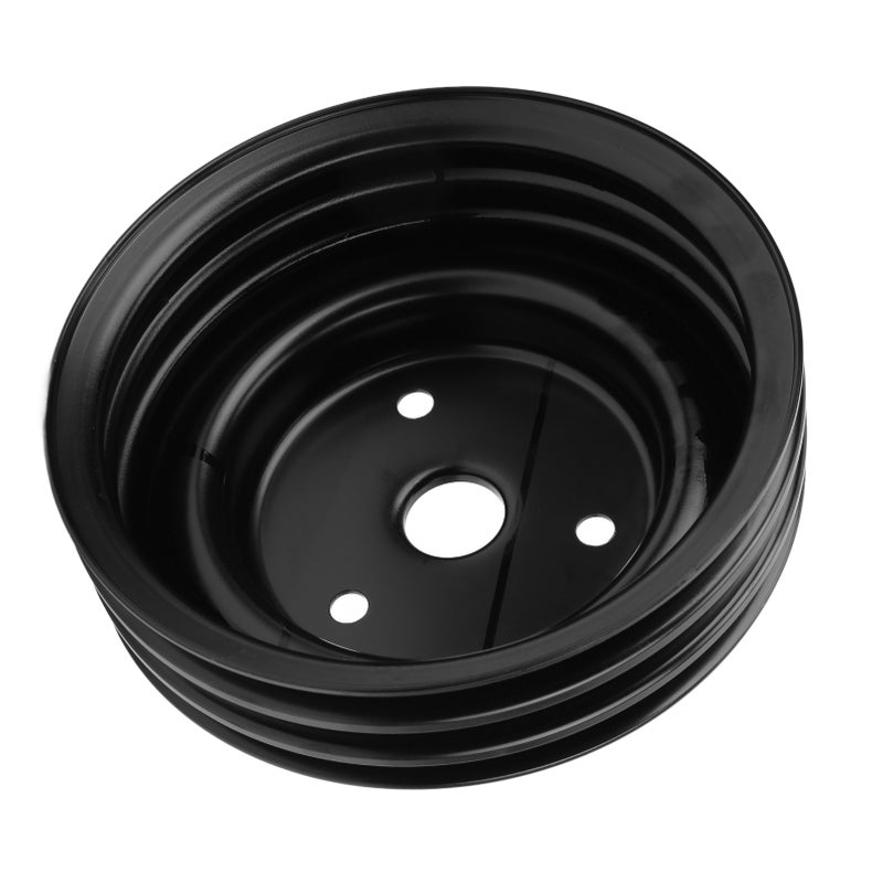 LWP Long Water Pump V Belt Pulley Crankshaft Pulley Replacement for Chevy SBC 262 350 400 Engine - Image 4