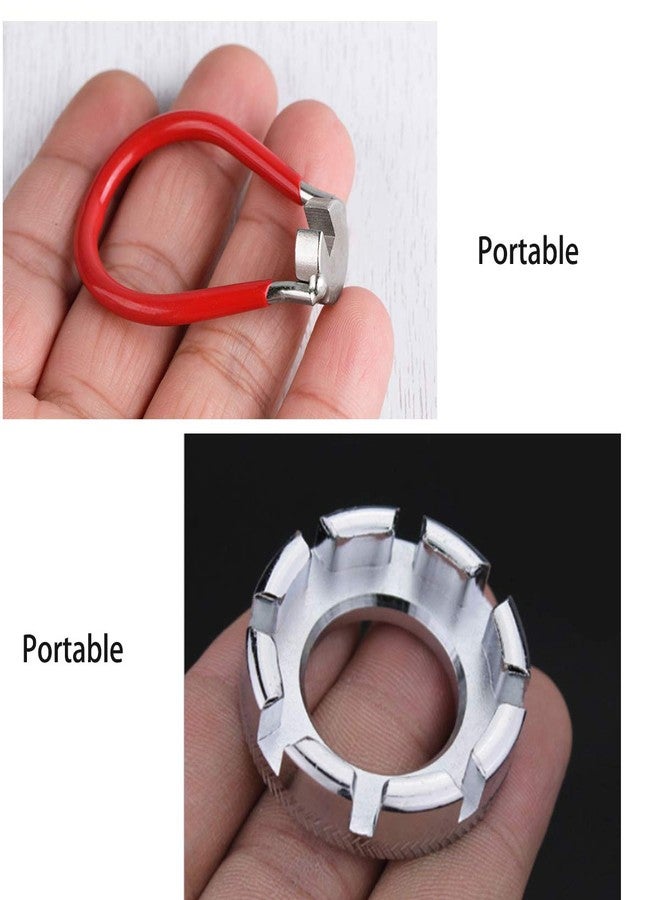 LETUSPORT Bike Spoke Adjustment Wrench Bicycle Rim Truing Tool Set of 2 - Image 3