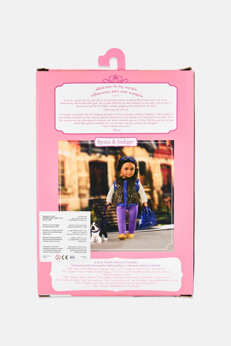 LORI Ilyssa And Indigo Fashionable Doll And Dog Set - Image 3