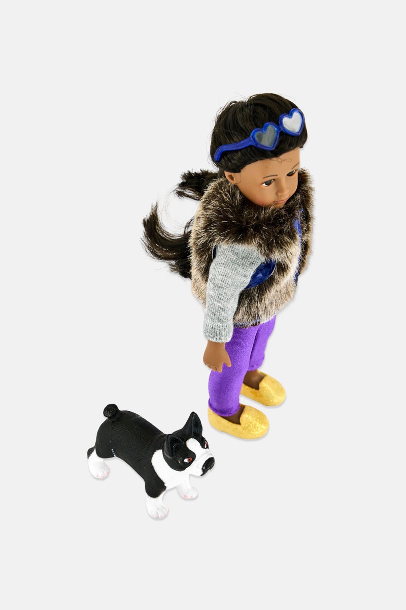LORI Ilyssa And Indigo Fashionable Doll And Dog Set - Image 2