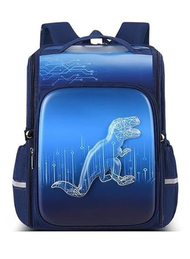 AZRMOH 3D School Bag Waterproof School Bags For Kids Stylish &Trendy Water Resistant Printed Bag Durable 3D Backpack Shoulder School Bags Double Shoulder Bag Birthday Gift (DINOSAUR 20) - Image 2