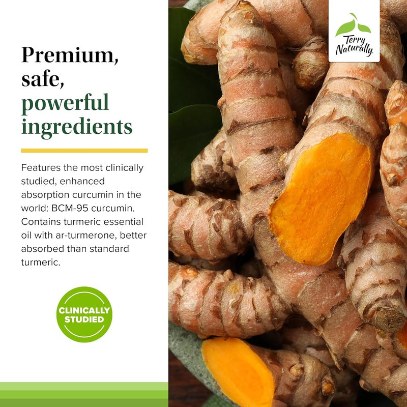 Terry Naturally Curamin Pain Relief Dietary Supplement - 60 Vegan Capsules - Image 5