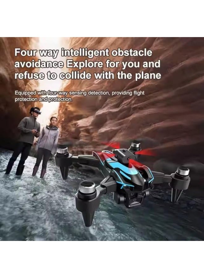 MUNTAQI K12 Max RC Drone with 3 Cameras – Professional Aerial Photography Quadcopter with Obstacle Avoidance, 4K HD Camera Drone for Adults, Foldable GPS Drone with WiFi FPV, Long Flight Time & Stabilized Gimbal - Image 5