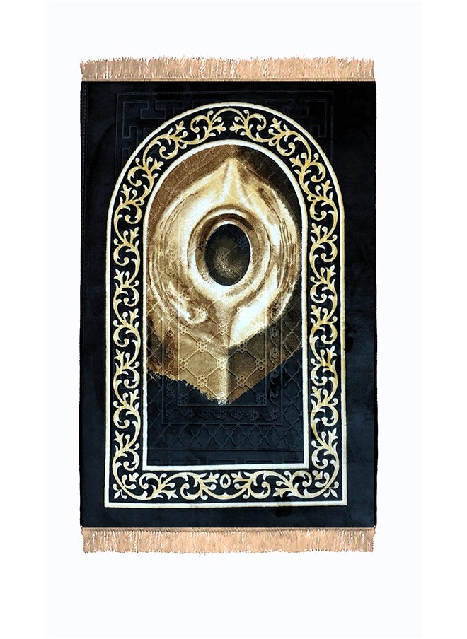 Feelings Feelings Prayer Mat | Soft and Comfortable Islamic Janamaz | Foldable & Portable Design | Premium Quality Prayer Rug for Home, Mosque, or Travel - 70x110 cm  - Image 1