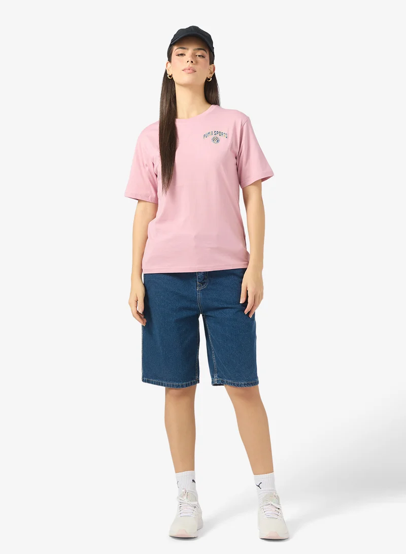 PUMA Wardrobe Essential Legacy Ii Graphic Relaxed T-Shirt