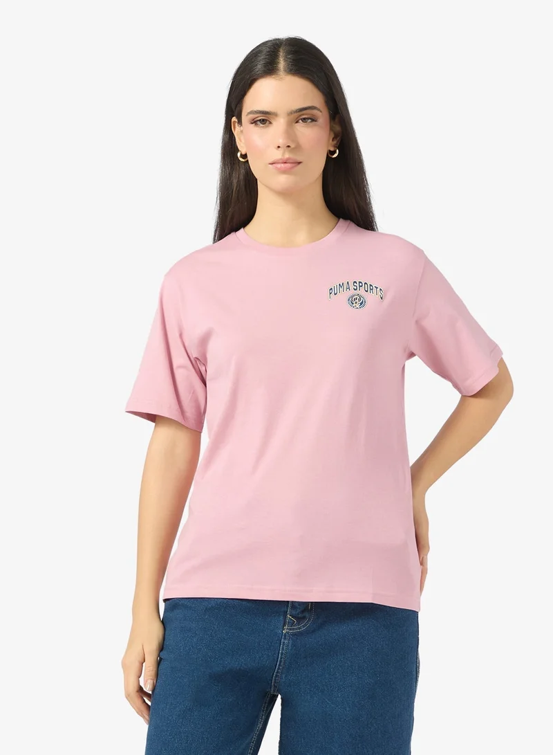 PUMA Wardrobe Essential Legacy Ii Graphic Relaxed T-Shirt