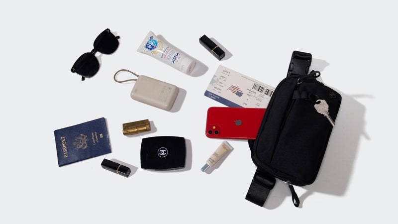 Pander Crossbody Sling Bag for Travel, Outdoor, and Everyday Use â€“ Adjustable Strap, Lightweight Shoulder Bag, A Deep Black - Image 2