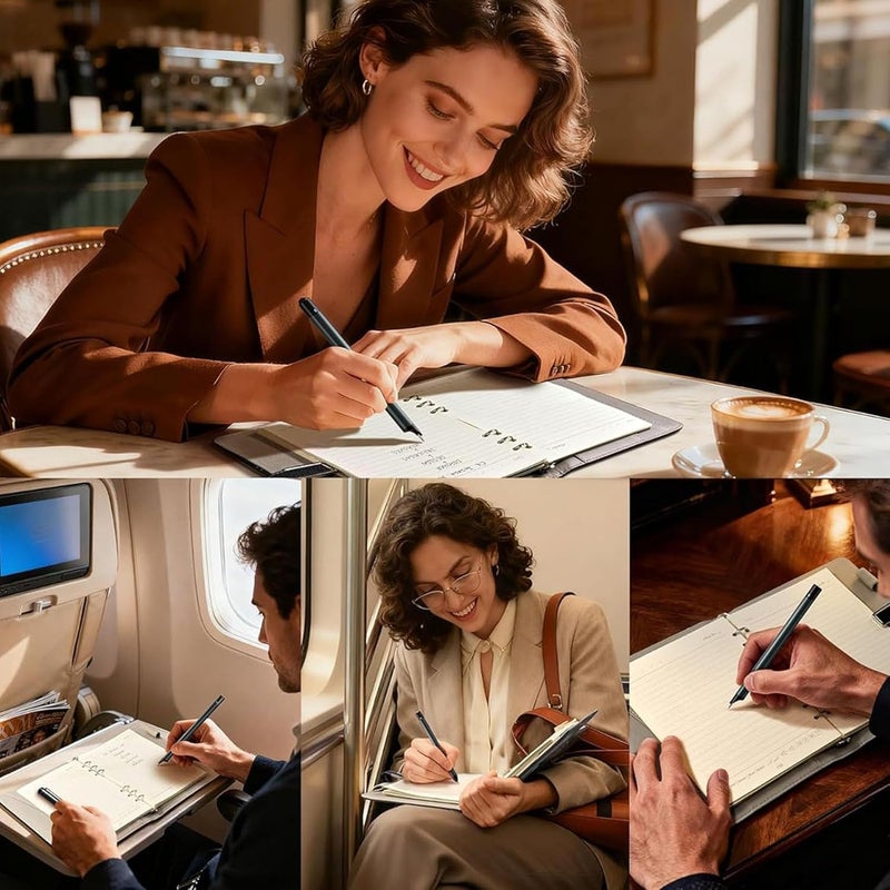 Zopsc Smart Digital Notebook with Pen, Digital Smart Pen and A5 Notebook Set for Students, for Digitizing, Convert to Text, Storing, Sharing Paper Notes - Image 3
