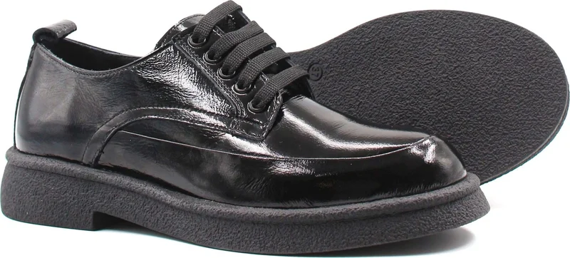 Fast Step Leather Women's Casual Shoes 408Za29-02