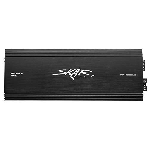 Skar Audio RP-4500.1D Monoblock Class D MOSFET Amplifier with Remote Subwoofer Level Control, 4500W - Image 1