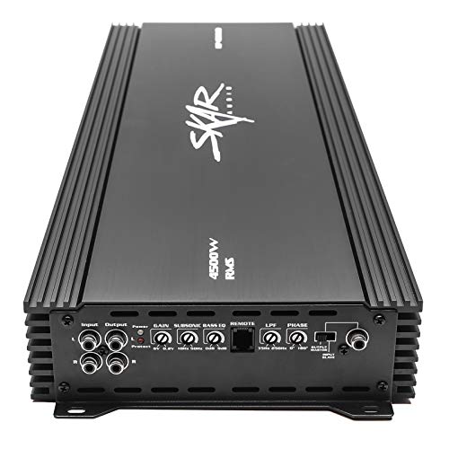Skar Audio RP-4500.1D Monoblock Class D MOSFET Amplifier with Remote Subwoofer Level Control, 4500W - Image 2