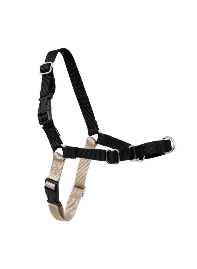 PetSafe Easy Walk Dog Harness, No Pull Dog Harness, Black/Silver, Large (EWH-HC-L-BLK) - Image 1