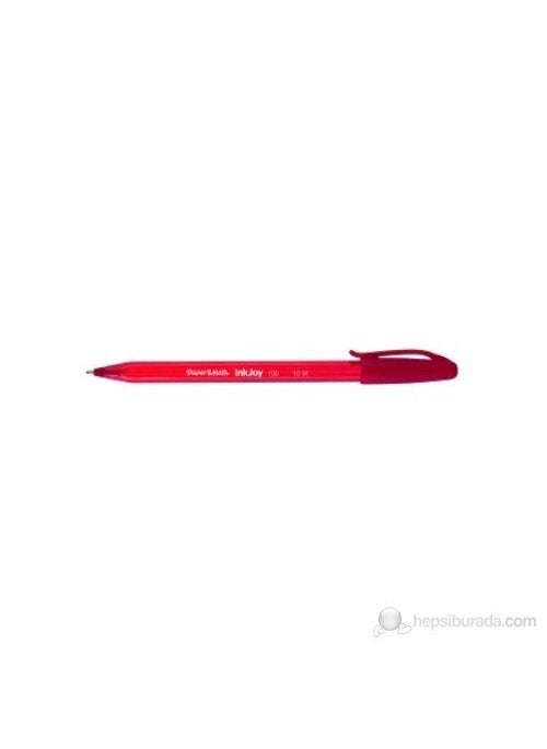 Paper Mate Papermate İnkjoy 100 Cap Ulv M.Red Ballpoint Pen 
