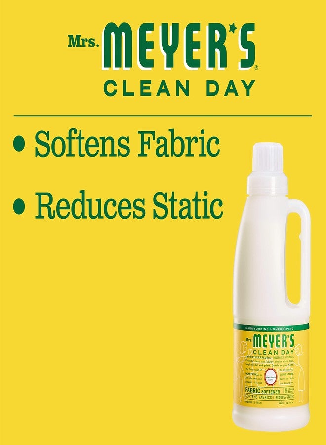 MRS. MEYER'S CLEAN DAY Liquid Fabric Softener, Infused with Essential Oils, Paraben Free, Honeysuckle, 32 oz (32 Loads) - Image 4