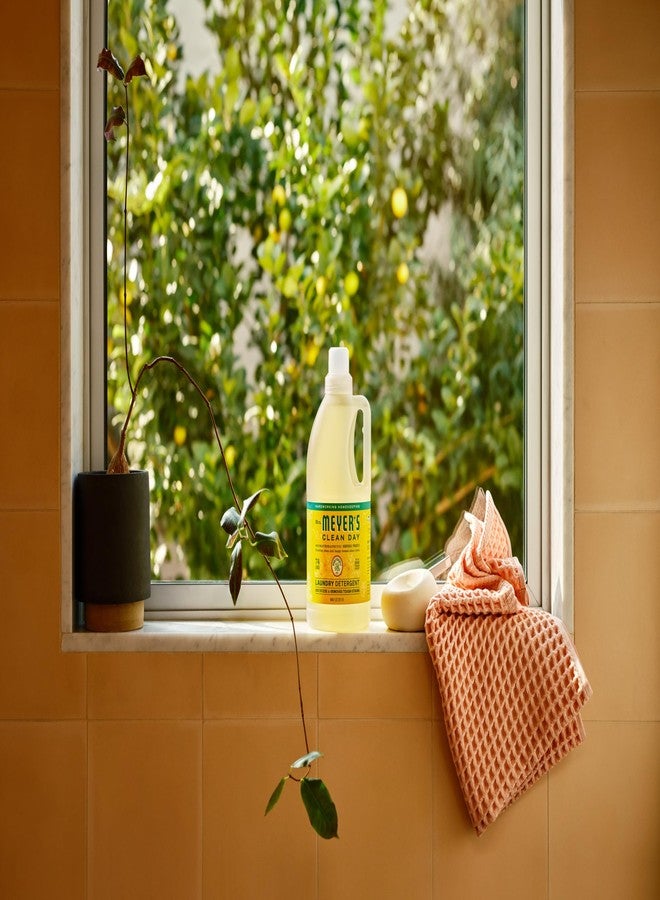 MRS. MEYER'S CLEAN DAY Liquid Fabric Softener, Infused with Essential Oils, Paraben Free, Honeysuckle, 32 oz (32 Loads) - Image 5