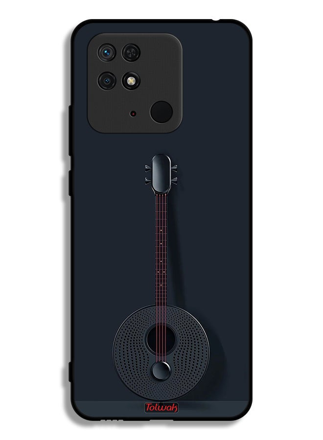 Tolwak غطاء حماية لجهاز Xiaomi Redmi 10C على شكل قيثارة - Image 2