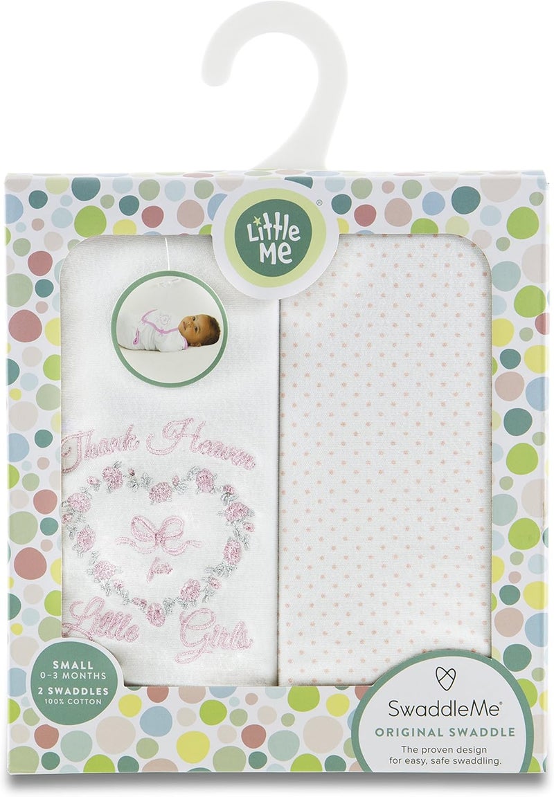 SwaddleMe Little Me Original 2-PK Swaddle Wraps - Image 3