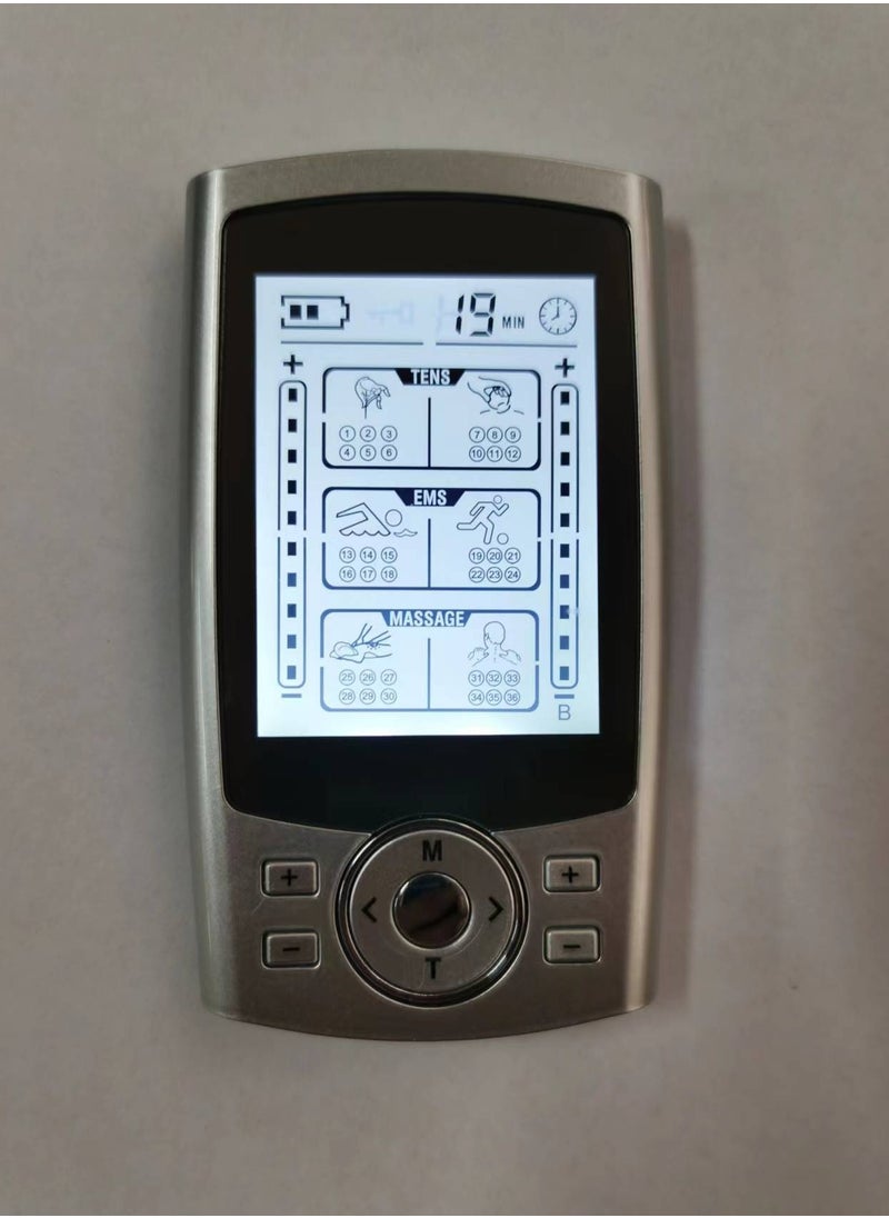 Tens Unit Muscle Stimulator for Back Pain Relief, 36 Modes Digital Electrical Full Body Massager, Pulse Stimulator Pads, Muscle Stimulator Pain Fatigue Relief For women and Men