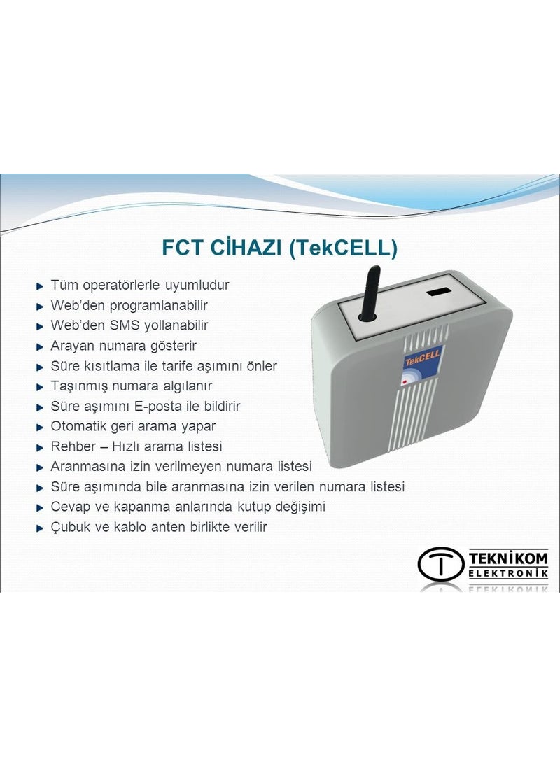 Teknikom - Fct Tekcell Fixed Gsm Terminal - Image 1