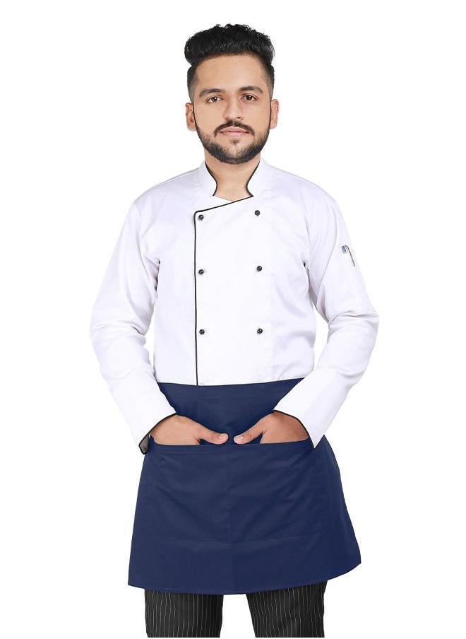 يانيك مريلة قصيرة من نسيج قطني طويل للجنسين من Yanek  - Image 1