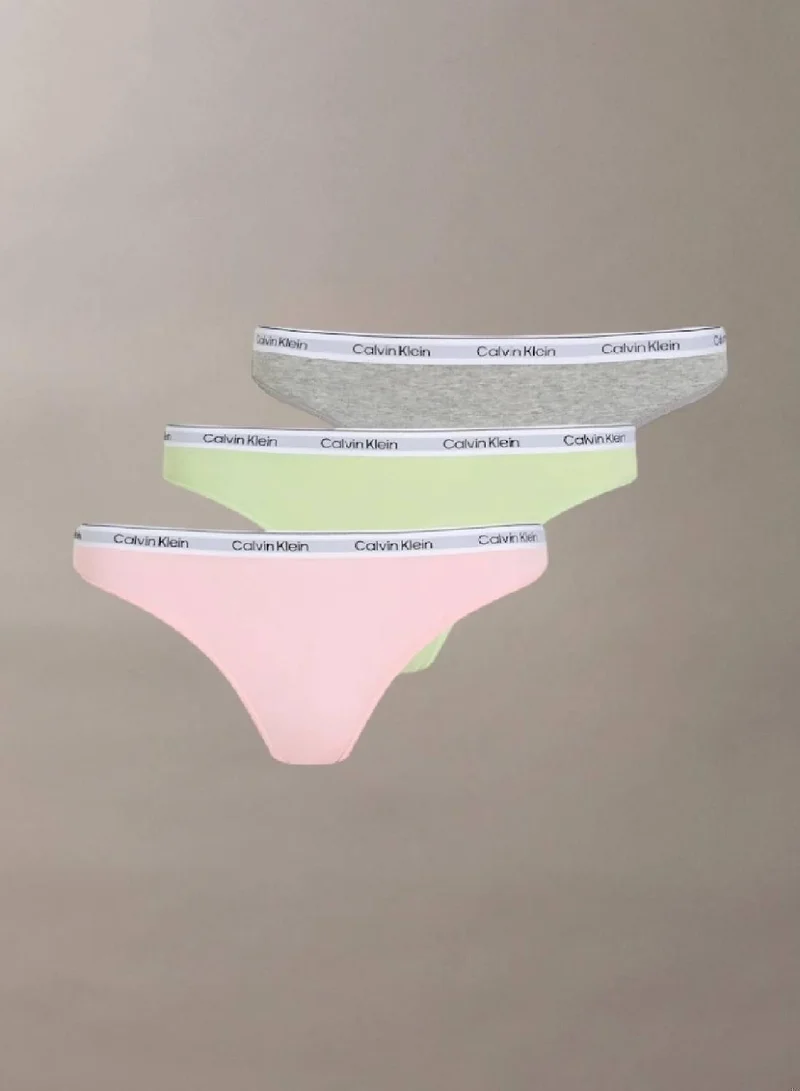 CALVIN KLEIN 3 Pack Low Rise Bikini Briefs