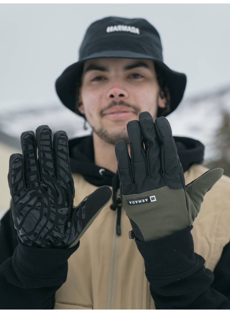 ARMADA THROTTLE GLOVE - Olive - Image 1