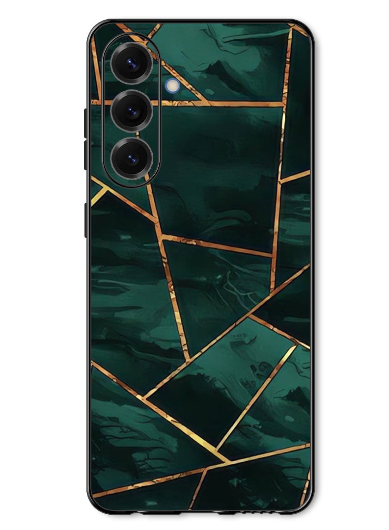 Theodor Case Compatible with Samsung Galaxy A17/ M17 6.7 Inch Protection Shockproof Bumper Cover Green Pattern - Image 1