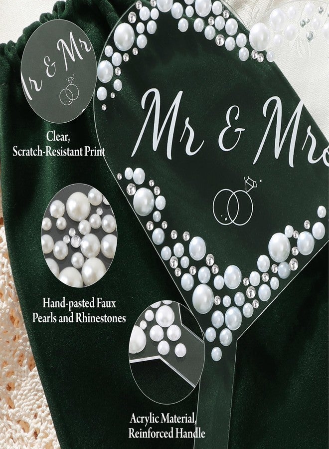 كوكو لاند تزيين كعكة زفاف على شكل قلب مرصع بأحجار الراين واللؤلؤ من كوكولاند، مناسب للخطوبة والذكرى السنوية للزفاف - Image 5