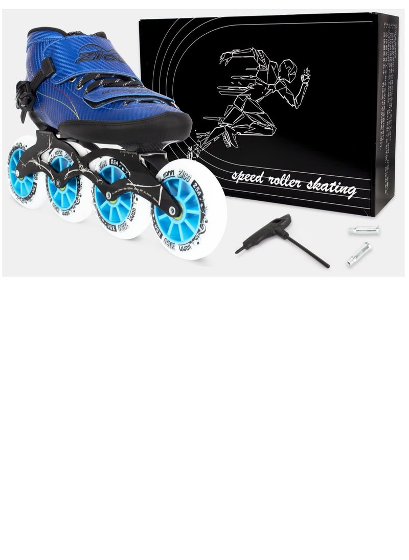 Pro Speed Carbon Fiber Inline Skates Shoes For Unisex