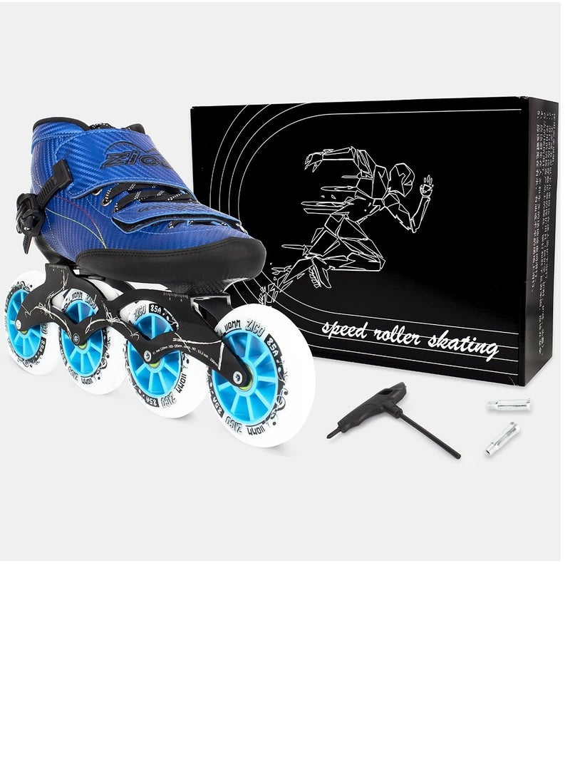 Pro Speed Carbon Fiber Inline Skates Shoes For Unisex