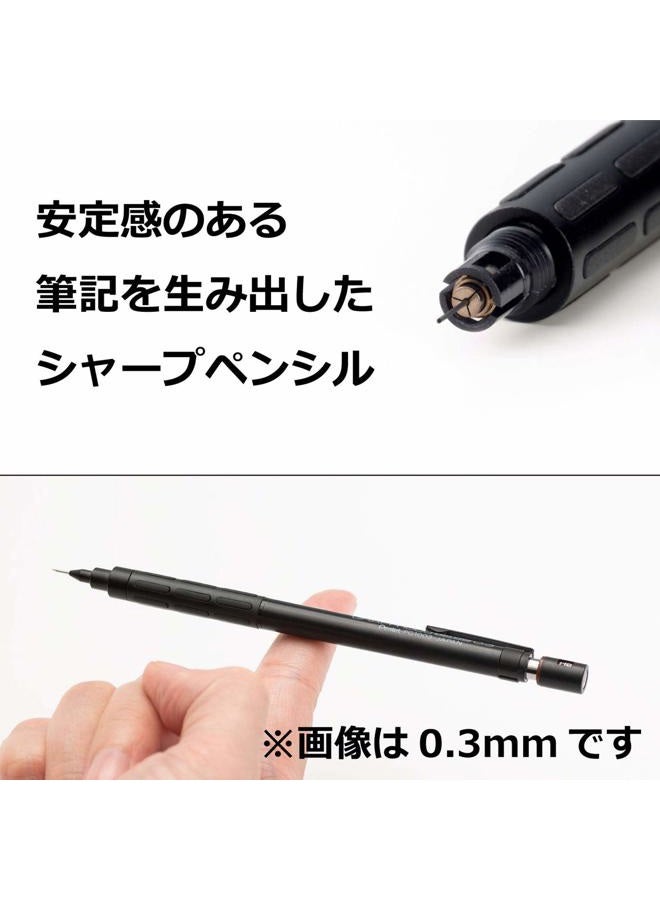 Pentel قلم رصاص ميكانيكي، جراف 1000 للمحترفين، للرسم، 0.7 مم (PG1007) - Image 3