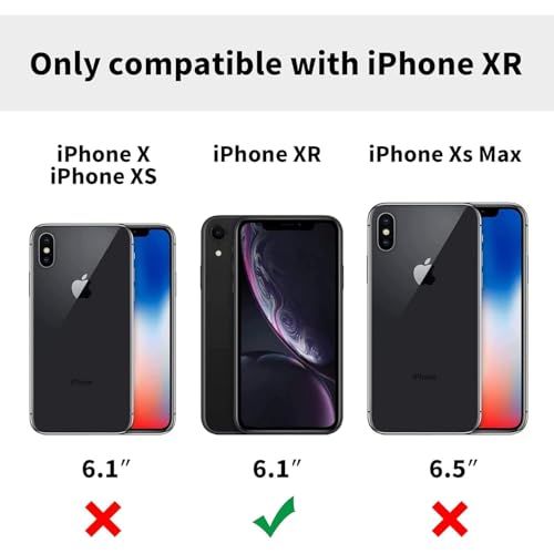 MAGICHUB Luxury Paper Thin Back Case Cover for iPhone XR | Matte Finish | Compatible with magsafe | (White) - Image 2