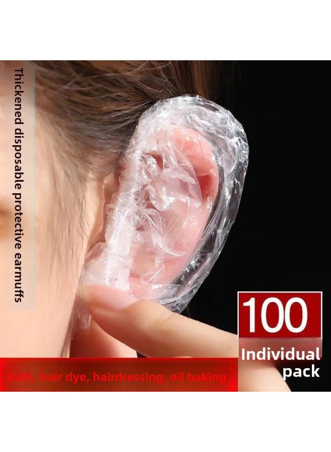 Ear Cover - Heat Resistant Silicone Hairdressing Earmuffs - White, Heat Resistant - Beauty Supply, Wholesale - Image 1