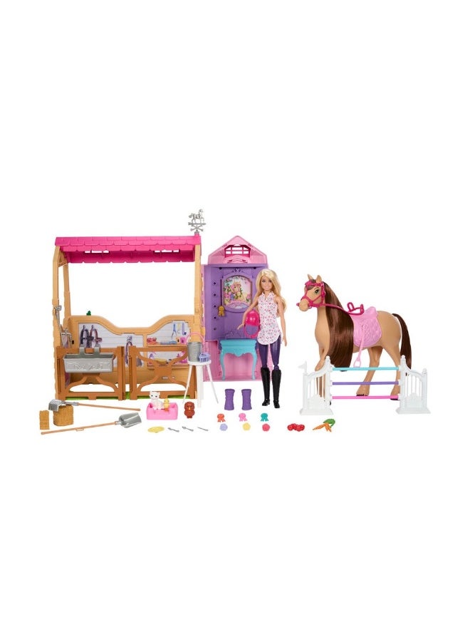 Barbie - Mysteries: The Great Horse Chase Ultimate Stable Playset - Image 1
