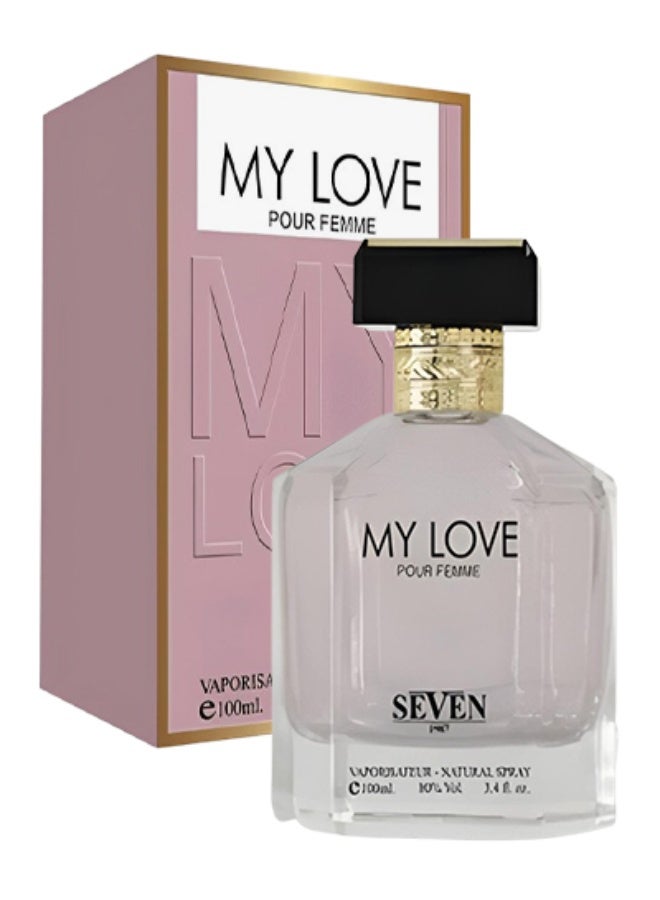 Seven 2 Pieces My Love Perfume For Women 100ml EDP - Image 2