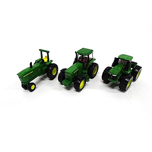 ERTL Iron John Deere Tractor Toys 164 Scale Includes 9620R 4020 and 4960 Tractor Toys DieCast John Deere Toys Collectible Farm Toys Ages 3 Years and Up Green - Image 1