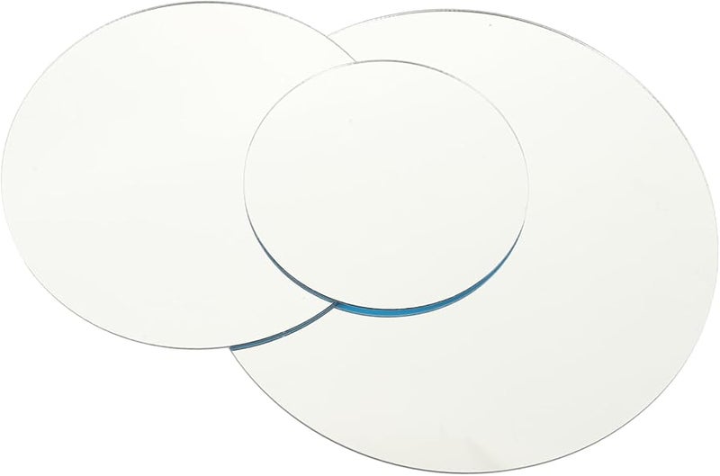 3Pcs Acrylic Mirror Reflection Board For Food Cosmetics Jewelry Photography - Image 1