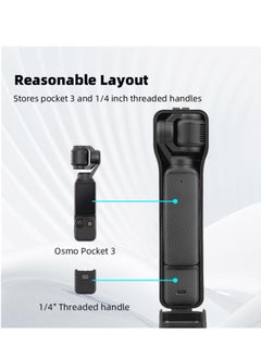 Generic Protective Case for DJI OSMO Pocket 3 Hard Case Splash-Proof Dust-Proof Portable to Carry Gimbal Cover Camera Lens Protector All-in-one Case  - Image 2