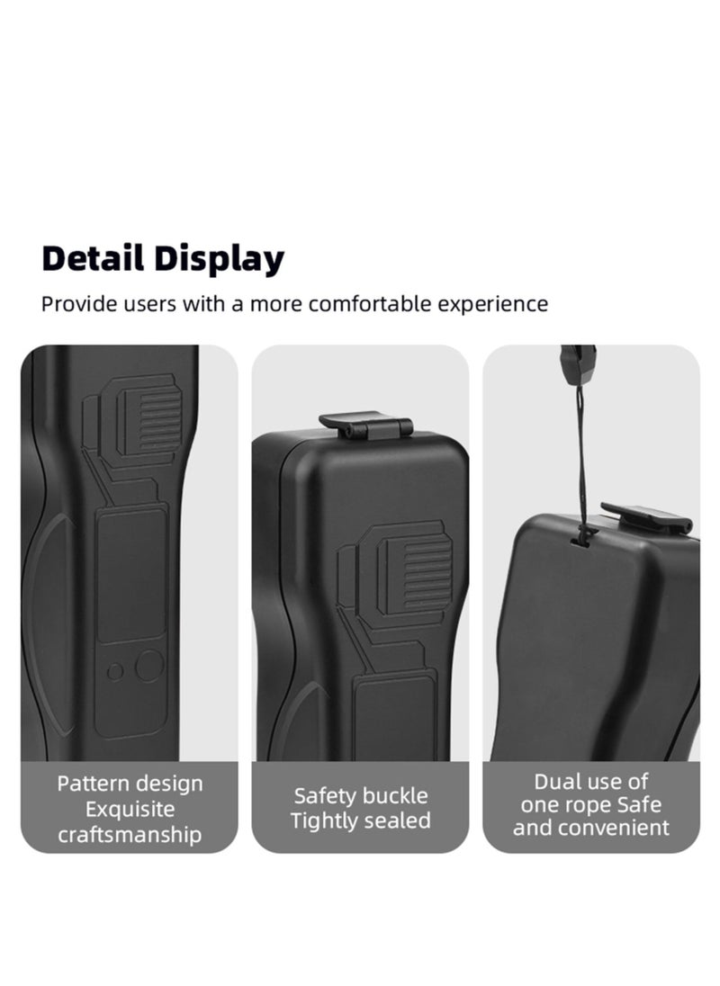 Protective Case for DJI OSMO Pocket 3 Hard Case Splash-Proof Dust-Proof Portable to Carry Gimbal Cover Camera Lens Protector All-in-one Case