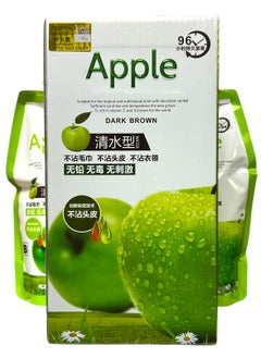 Apple Blossom Naturals Apple Natural Hair Color Cream Ammonia Free Dark Brown 1000ml  - Image 2