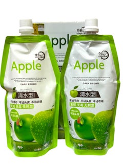 Apple Blossom Naturals Apple Natural Hair Color Cream Ammonia Free Dark Brown 1000ml  - Image 3