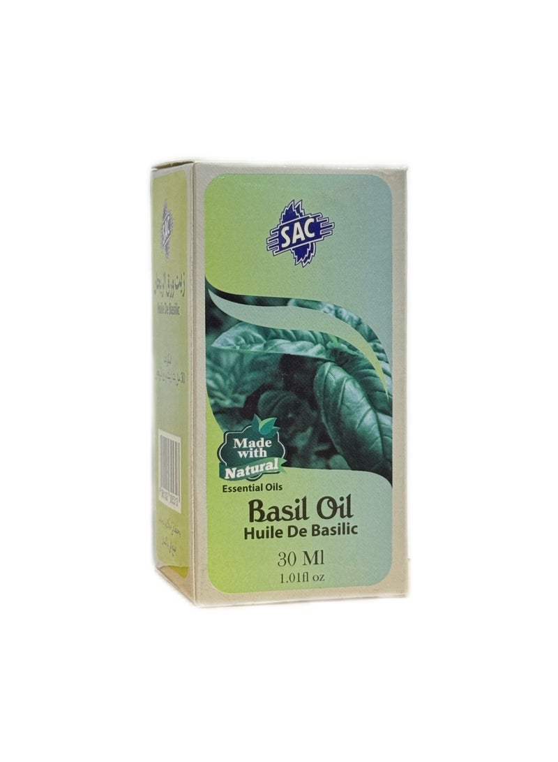 SAC NATURAL BASIL OIL 30 ML