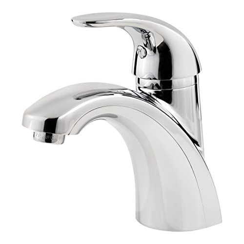 Pfister Parisa Bathroom Sink Faucet, Single Control, 1-Handle, Single Hole, Polished Chrome Finish, LF042PRCC - Image 1